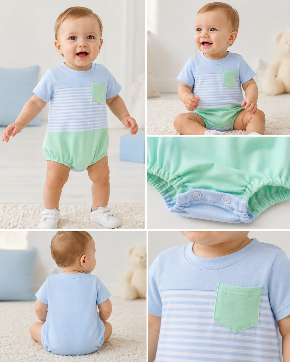Minty Blue Pocket Bubble