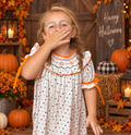 Polka dot Pumpkin dress