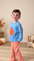 Blue Skies & Pumpkin Pie Stripe Set