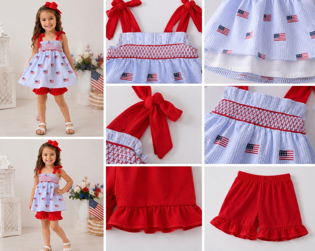 Stars in stripes Sweetheart set