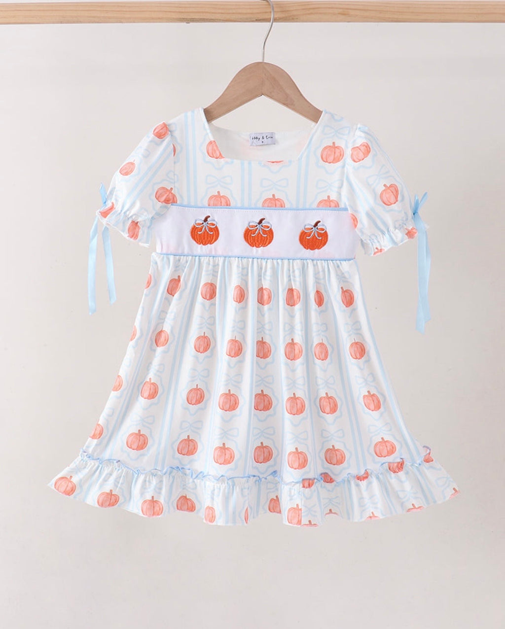 Pumpkin and Pearls Dress