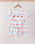 Pumpkin and Pearls Dress