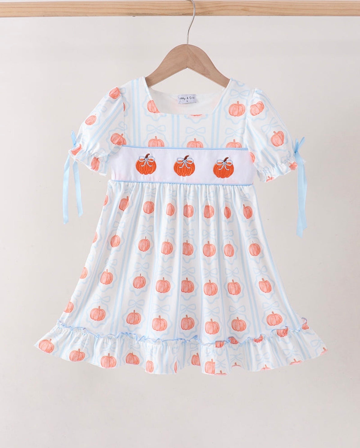 Pumpkin and Pearls Dress