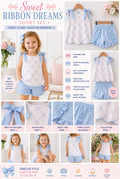 Bluebell Bow Short Set