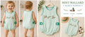 Mint Mallard Bubble Romper