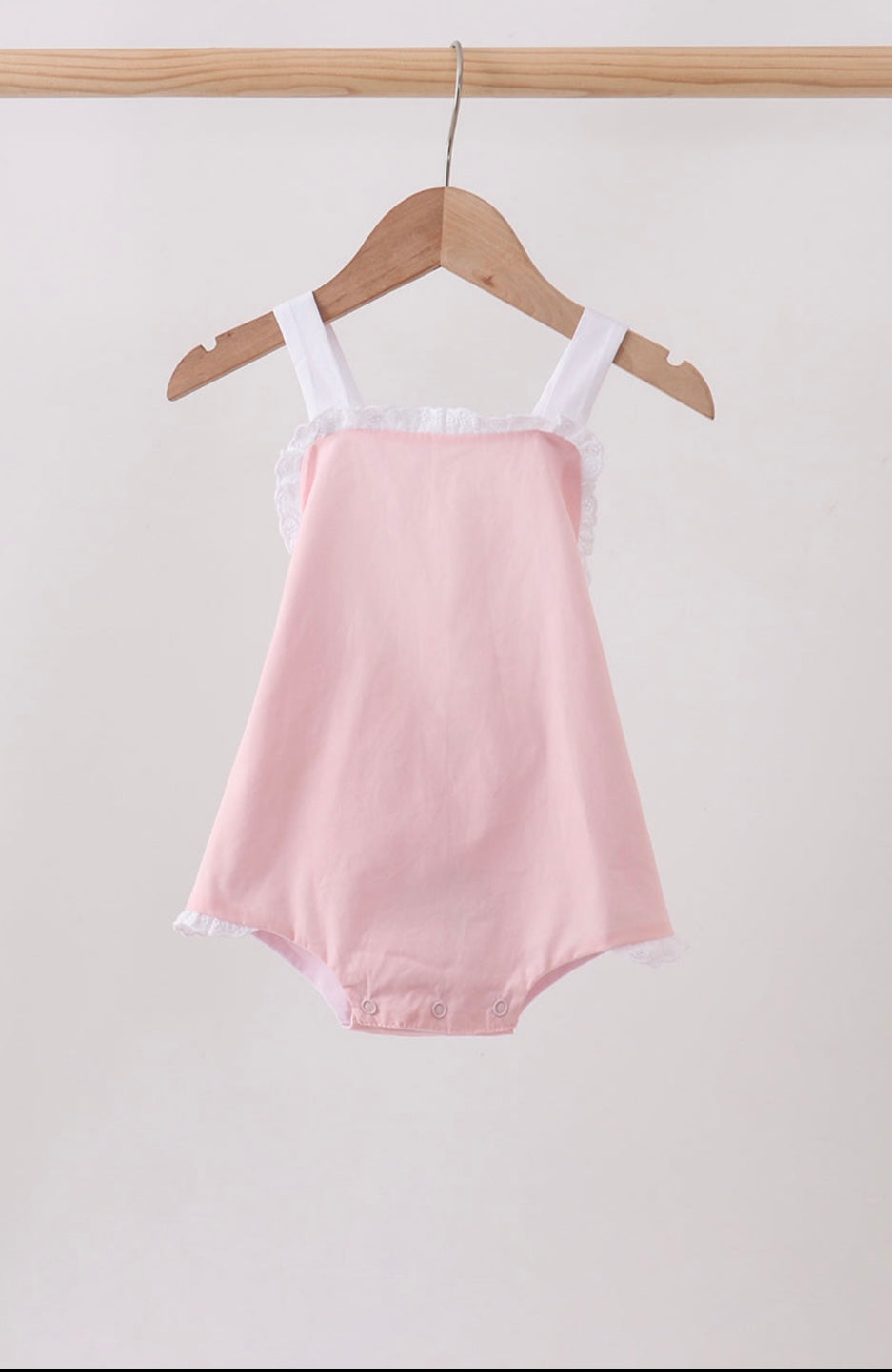 Blush Bow Back Bubble Romper 🎀💕