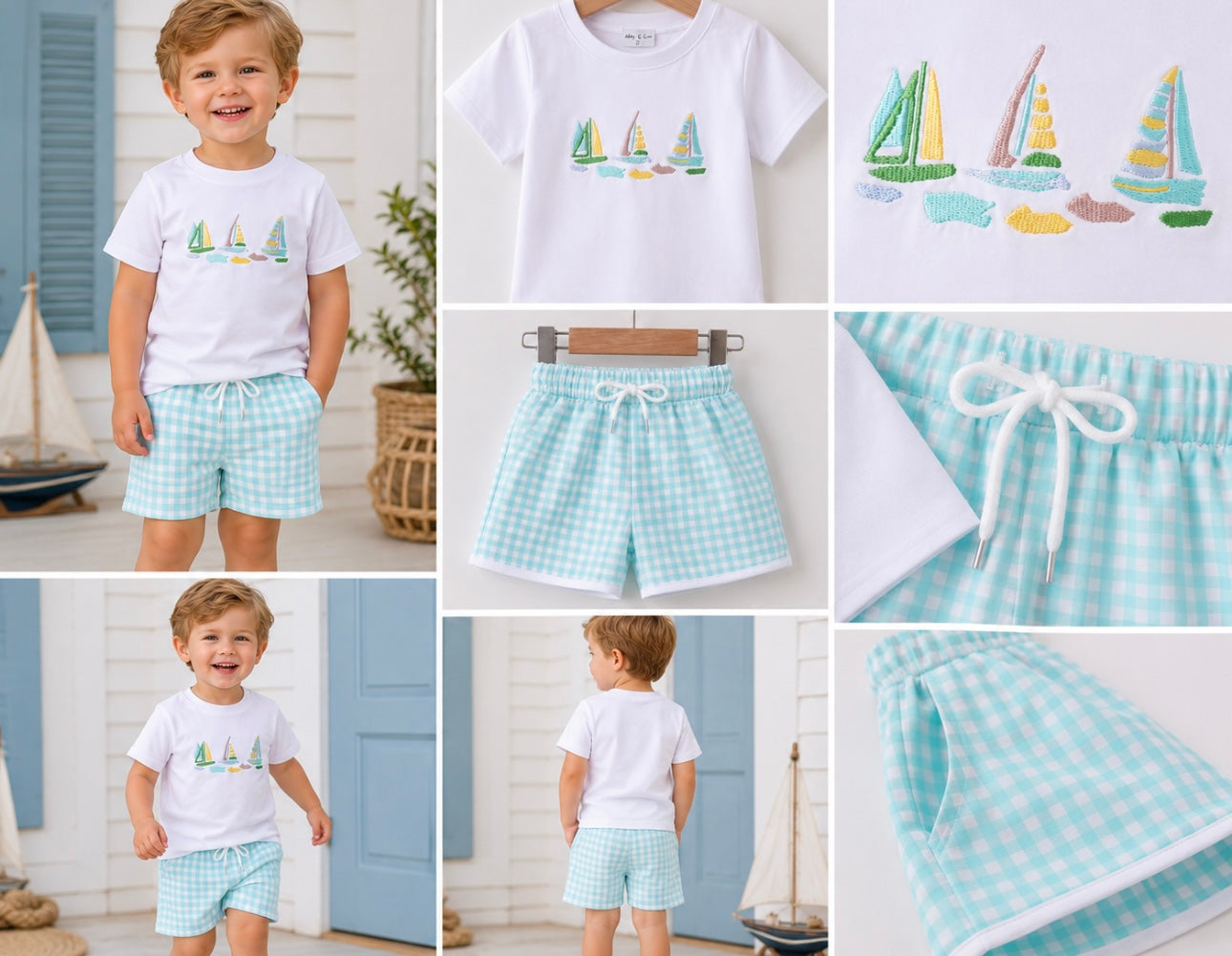 Seaside sailboat lounge set ￼