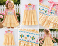 Sunshine seas smocked sundress