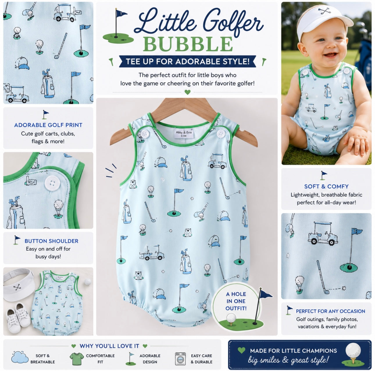 Little Golfer Bubble