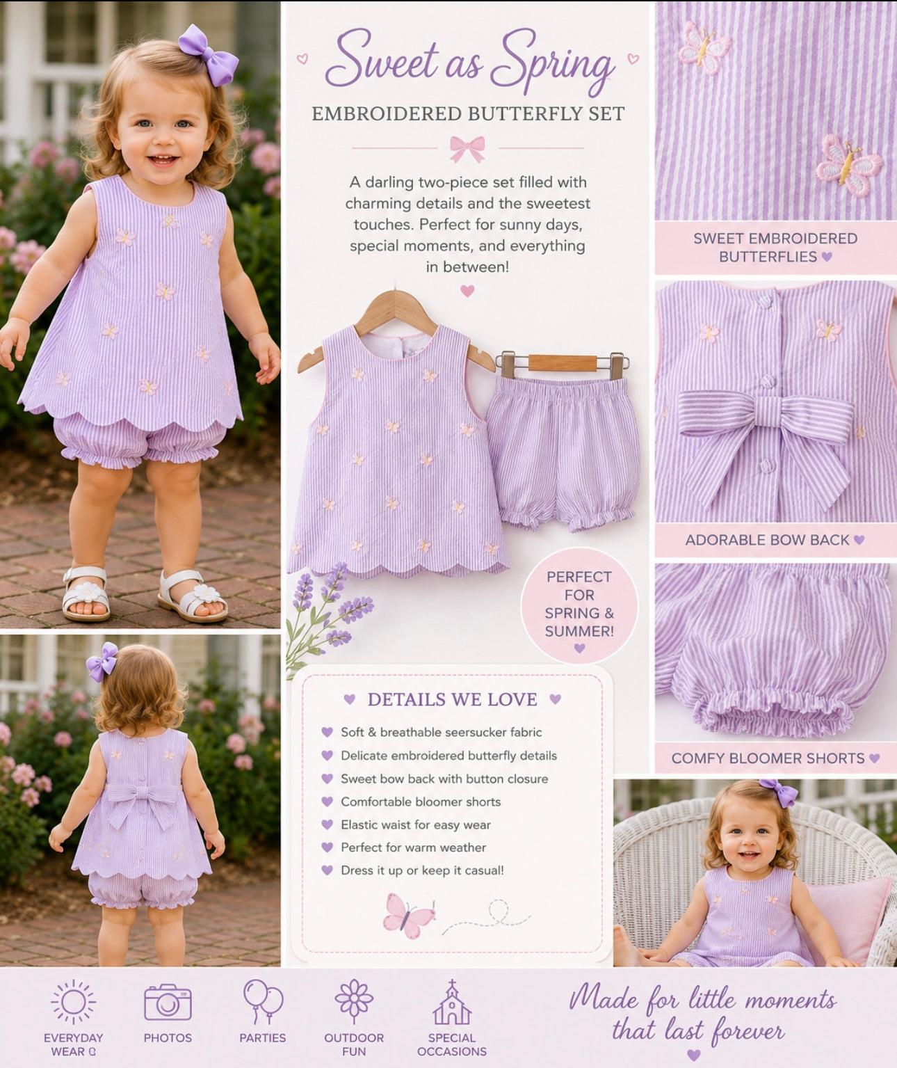 Butterfly Kisses Bloomer Set