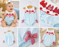 Crab girls romper