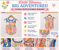 Wildflower bubble romper