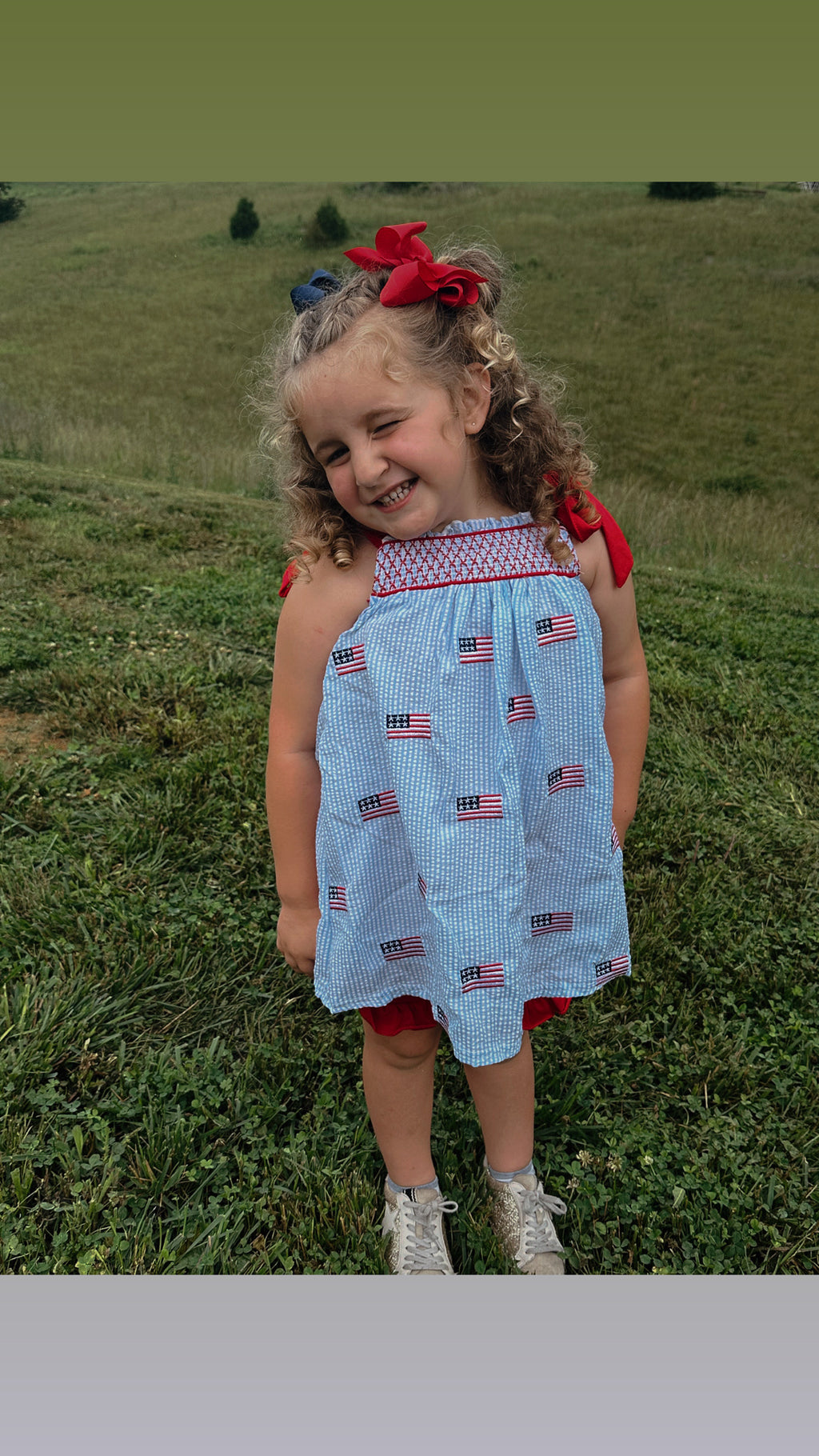 Stars in stripes Sweetheart set