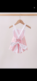 Blush Bow Back Bubble Romper 🎀💕