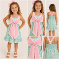 Sweet Bow Floral Dress