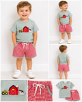 Barnyard Gingham Short Set