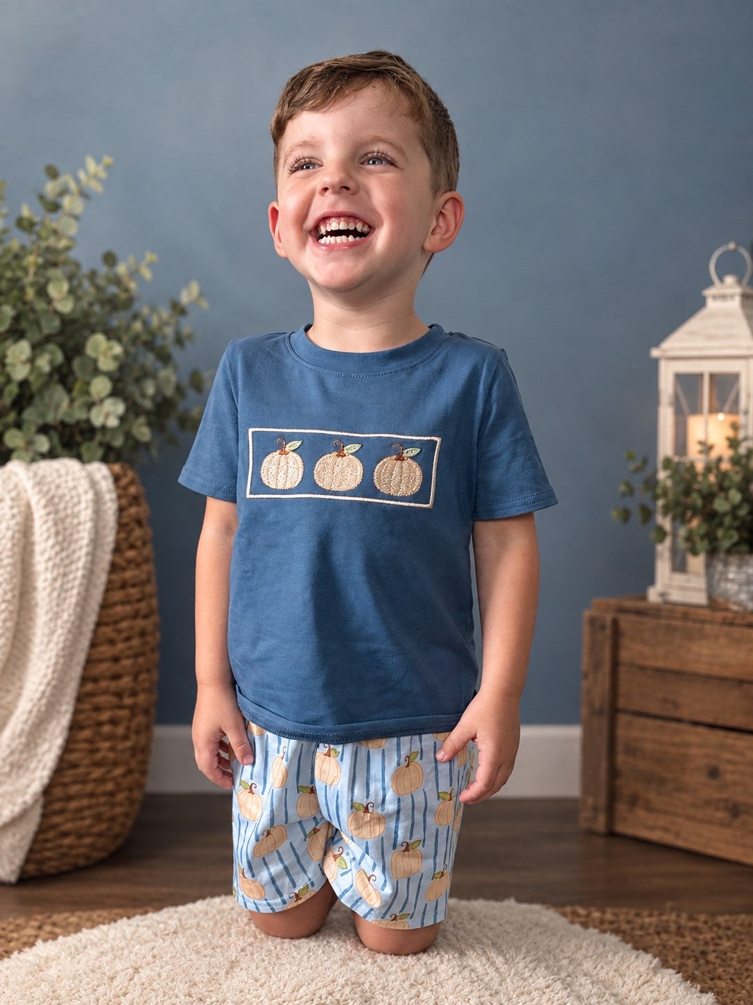 Pumpkin patch Short set