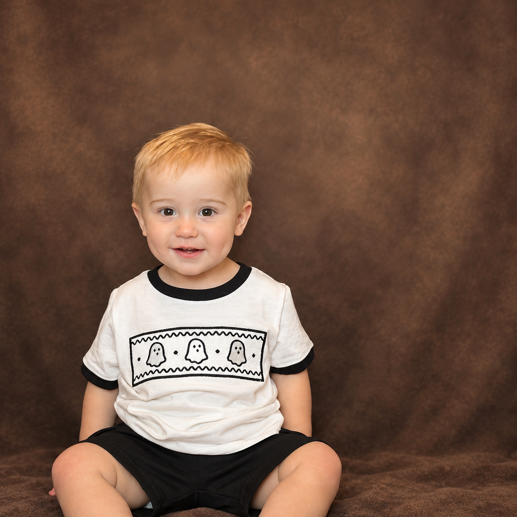 Little boo smocked set