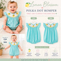 Lemon Smocked Bubble