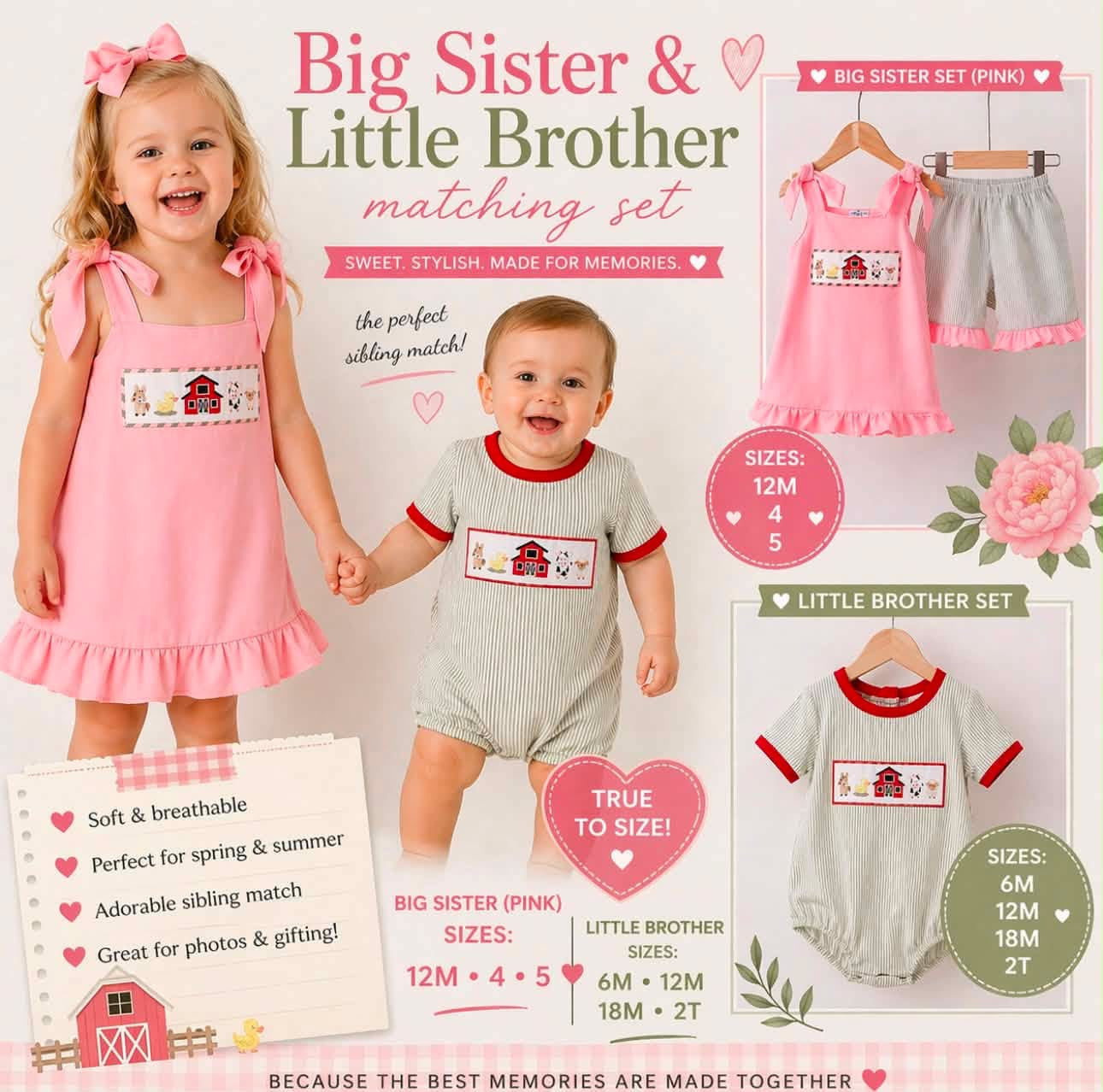Girls Farm Set
